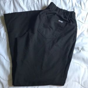 Greys Anatomy Black Scrub Pants